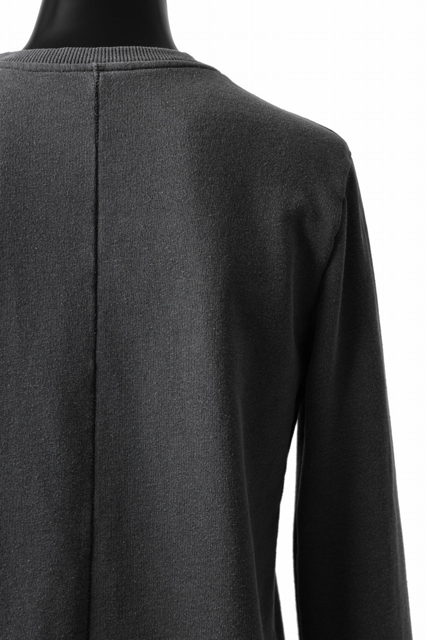 Load image into Gallery viewer, daub DYEING SWEAT PULLOVER / F.TERRY (GREY)