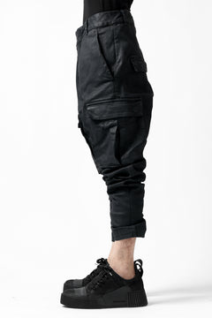 画像をギャラリービューアに読み込む, 11 BY BORIS BIDJAN SABERI CARGO POCKET PANTS / PIGMENT DYED "P21B-F-1481" (DARK BLUE)