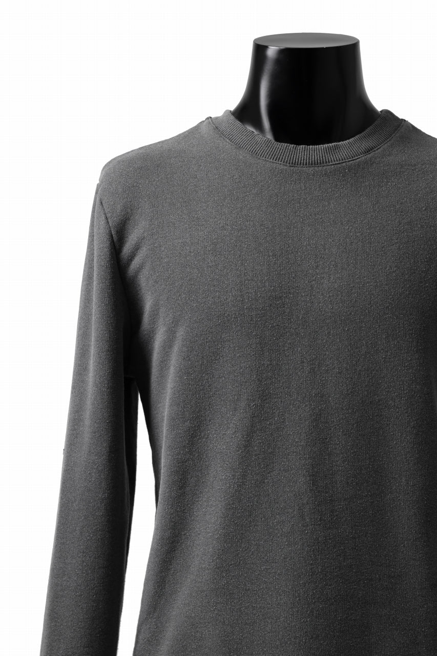 Load image into Gallery viewer, daub DYEING SWEAT PULLOVER / F.TERRY (GREY)
