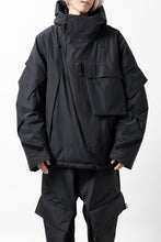 画像をギャラリービューアに読み込む, D-VEC x ALMOSTBLACK HOODED JACKET / GORE-TEX PRODUCT 2L PRIMALOFT SHELL (BLACK)