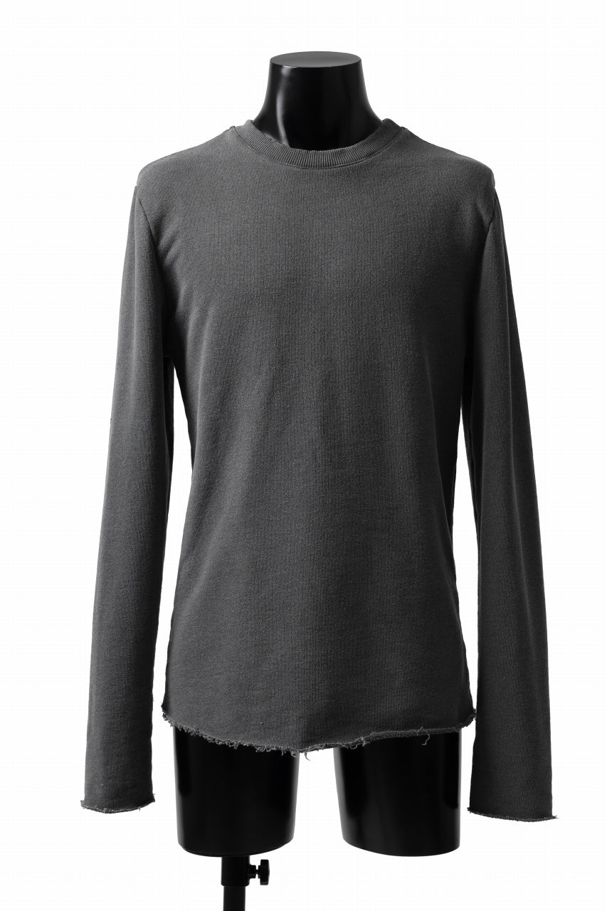 Load image into Gallery viewer, daub DYEING SWEAT PULLOVER / F.TERRY (GREY)