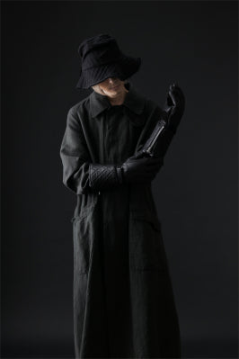 Load image into Gallery viewer, ISAMU KATAYAMA BACKLASH RIDER GLOVE / DEER SKIN + ELECTRIC HEATING (BLACK)