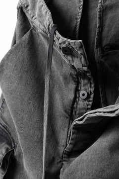 画像をギャラリービューアに読み込む, 11 BY BORIS BIDJAN SABERI CARGO POCKET PANTS / ACID OBJECT DYED "P21B-F-1481" (ACID GREY)