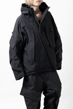 画像をギャラリービューアに読み込む, D-VEC x ALMOSTBLACK HOODED JACKET / GORE-TEX PRODUCT 2L PRIMALOFT SHELL (BLACK)