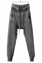 画像をギャラリービューアに読み込む, 11 BY BORIS BIDJAN SABERI JOGGER PANT / ACID OBJECT DYED "P13-F-1235" (HEAVY SWEAT / ACID GREY)