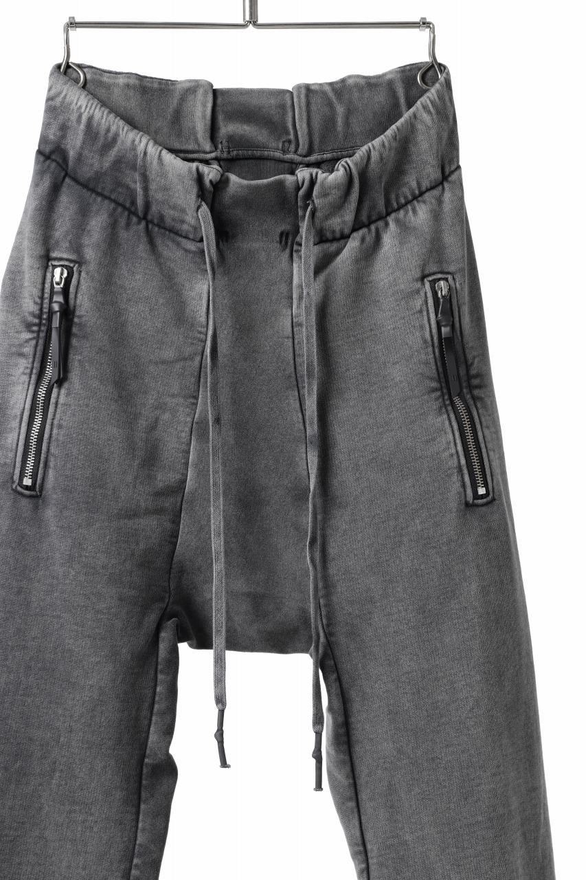 画像をギャラリービューアに読み込む, 11 BY BORIS BIDJAN SABERI JOGGER PANT / ACID OBJECT DYED "P13-F-1235" (HEAVY SWEAT / ACID GREY)