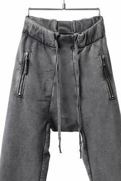 画像をギャラリービューアに読み込む, 11 BY BORIS BIDJAN SABERI JOGGER PANT / ACID OBJECT DYED &quot;P13-F-1235&quot; (HEAVY SWEAT / ACID GREY)