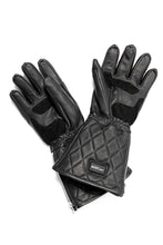 Load image into Gallery viewer, ISAMU KATAYAMA BACKLASH RIDER GLOVE / DEER SKIN + ELECTRIC HEATING (BLACK)