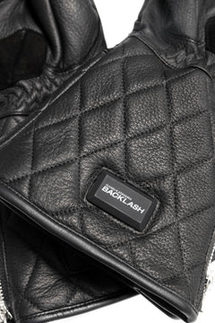 Load image into Gallery viewer, ISAMU KATAYAMA BACKLASH RIDER GLOVE / DEER SKIN + ELECTRIC HEATING (BLACK)