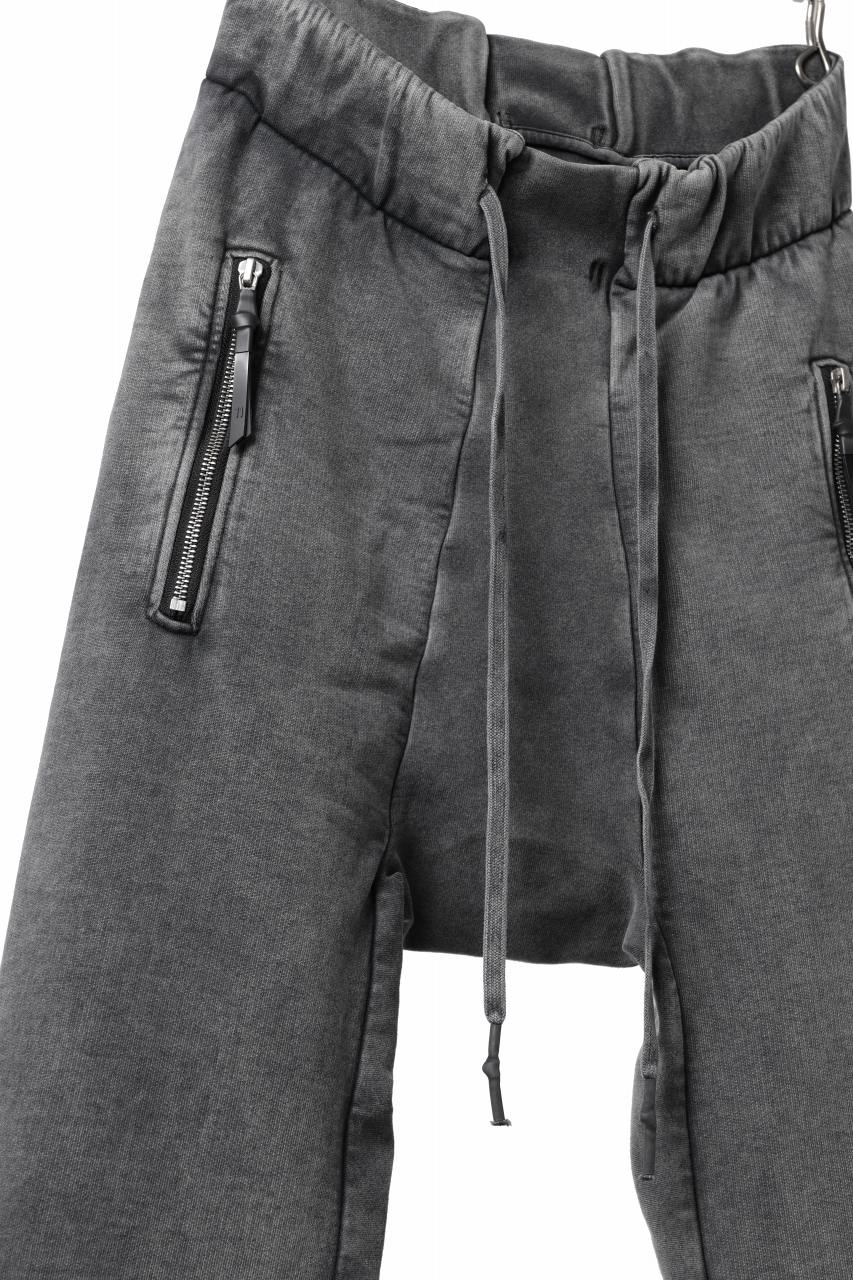 画像をギャラリービューアに読み込む, 11 BY BORIS BIDJAN SABERI JOGGER PANT / ACID OBJECT DYED "P13-F-1235" (HEAVY SWEAT / ACID GREY)