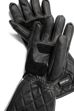 Load image into Gallery viewer, ISAMU KATAYAMA BACKLASH RIDER GLOVE / DEER SKIN + ELECTRIC HEATING (BLACK)