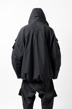 画像をギャラリービューアに読み込む, D-VEC x ALMOSTBLACK HOODED JACKET / GORE-TEX PRODUCT 2L PRIMALOFT SHELL (BLACK)