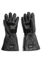 Load image into Gallery viewer, ISAMU KATAYAMA BACKLASH RIDER GLOVE / DEER SKIN + ELECTRIC HEATING (BLACK)