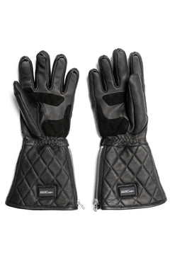 Load image into Gallery viewer, ISAMU KATAYAMA BACKLASH RIDER GLOVE / DEER SKIN + ELECTRIC HEATING (BLACK)