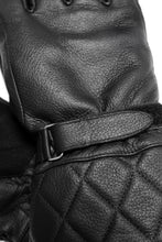 Load image into Gallery viewer, ISAMU KATAYAMA BACKLASH RIDER GLOVE / DEER SKIN + ELECTRIC HEATING (BLACK)