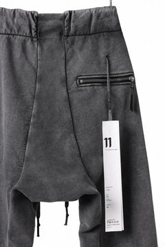 画像をギャラリービューアに読み込む, 11 BY BORIS BIDJAN SABERI JOGGER PANT / ACID OBJECT DYED &quot;P13-F-1235&quot; (HEAVY SWEAT / ACID GREY)