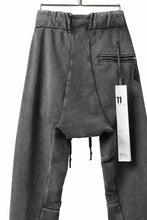 画像をギャラリービューアに読み込む, 11 BY BORIS BIDJAN SABERI JOGGER PANT / ACID OBJECT DYED "P13-F-1235" (HEAVY SWEAT / ACID GREY)