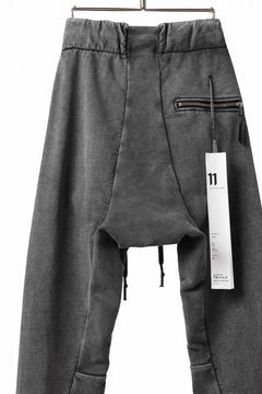 画像をギャラリービューアに読み込む, 11 BY BORIS BIDJAN SABERI JOGGER PANT / ACID OBJECT DYED "P13-F-1235" (HEAVY SWEAT / ACID GREY)