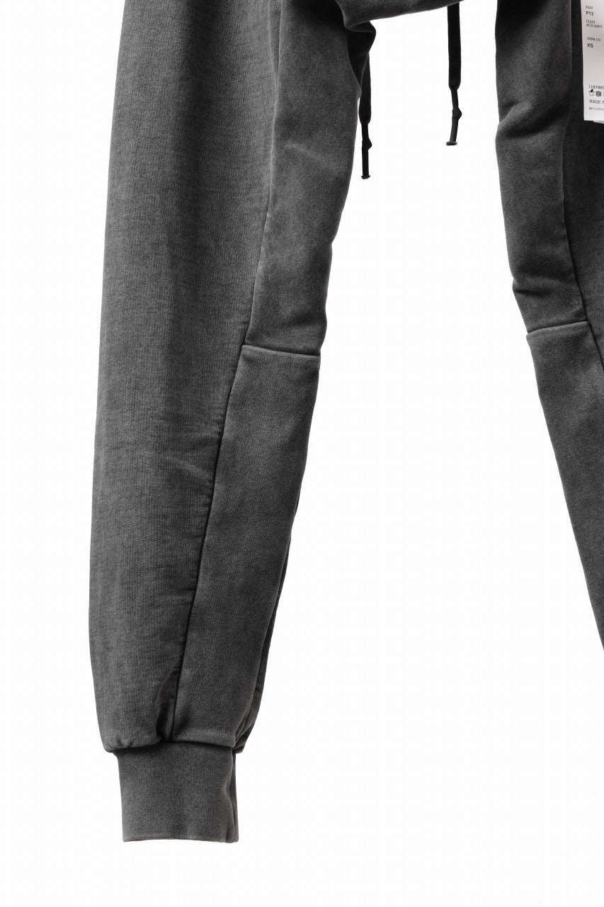 画像をギャラリービューアに読み込む, 11 BY BORIS BIDJAN SABERI JOGGER PANT / ACID OBJECT DYED "P13-F-1235" (HEAVY SWEAT / ACID GREY)