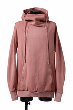 Load image into Gallery viewer, BORIS BIDJAN SABERI HOODY PULLOVER / NATURAL OBJECT DYED "HOODY2-F092" (ORANGE ROSE)