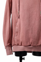 Load image into Gallery viewer, BORIS BIDJAN SABERI HOODY PULLOVER / NATURAL OBJECT DYED "HOODY2-F092" (ORANGE ROSE)