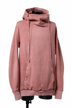 Load image into Gallery viewer, BORIS BIDJAN SABERI HOODY PULLOVER / NATURAL OBJECT DYED "HOODY2-F092" (ORANGE ROSE)