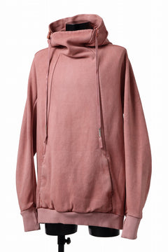 Load image into Gallery viewer, BORIS BIDJAN SABERI HOODY PULLOVER / NATURAL OBJECT DYED "HOODY2-F092" (ORANGE ROSE)
