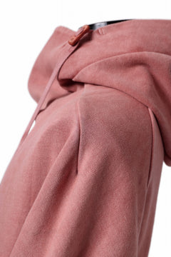 Load image into Gallery viewer, BORIS BIDJAN SABERI HOODY PULLOVER / NATURAL OBJECT DYED "HOODY2-F092" (ORANGE ROSE)