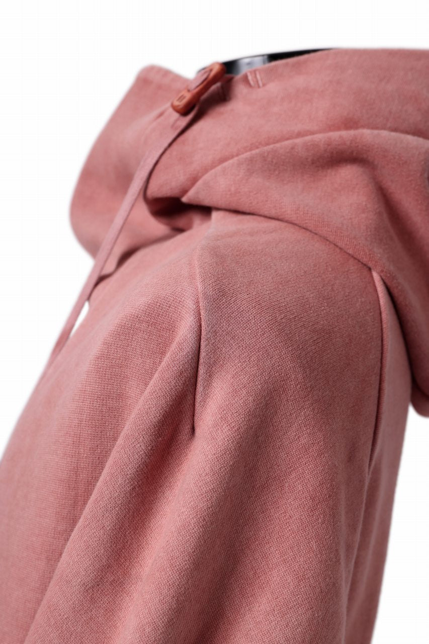 Load image into Gallery viewer, BORIS BIDJAN SABERI HOODY PULLOVER / NATURAL OBJECT DYED "HOODY2-F092" (ORANGE ROSE)