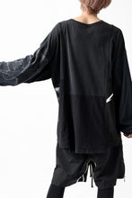 画像をギャラリービューアに読み込む, CHANGES VINTAGE REMAKE MULTI PANEL L-S TEE (BLACK #a)