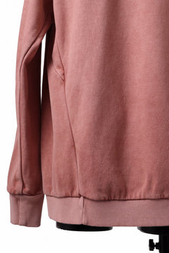 Load image into Gallery viewer, BORIS BIDJAN SABERI HOODY PULLOVER / NATURAL OBJECT DYED "HOODY2-F092" (ORANGE ROSE)