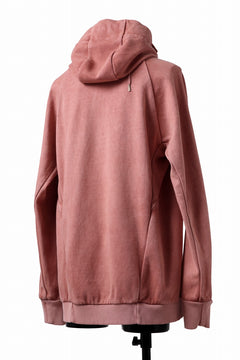 Load image into Gallery viewer, BORIS BIDJAN SABERI HOODY PULLOVER / NATURAL OBJECT DYED "HOODY2-F092" (ORANGE ROSE)