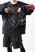 画像をギャラリービューアに読み込む, CHANGES VINTAGE REMAKE MULTI PANEL L-S TEE (BLACK #b)