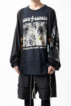 画像をギャラリービューアに読み込む, CHANGES VINTAGE REMAKE MULTI PANEL L-S TEE (BLACK #c)