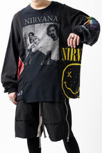 画像をギャラリービューアに読み込む, CHANGES VINTAGE REMAKE MULTI PANEL L-S TEE (BLACK #d)