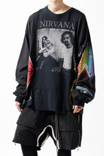 画像をギャラリービューアに読み込む, CHANGES VINTAGE REMAKE MULTI PANEL L-S TEE (BLACK #d)