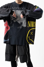 画像をギャラリービューアに読み込む, CHANGES VINTAGE REMAKE MULTI PANEL L-S TEE (BLACK #d)