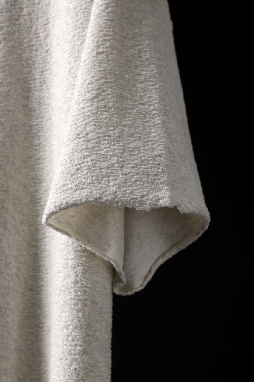 Load image into Gallery viewer, ISAMU KATAYAMA BACKLASH RANDOM PILE FABRIC SHORT SLEEVE CUT & SEWN (BEIGE)