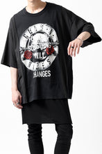 画像をギャラリービューアに読み込む, CHANGES VINTAGE REMAKE MULTI PANEL S-S TEE (BLACK #a)