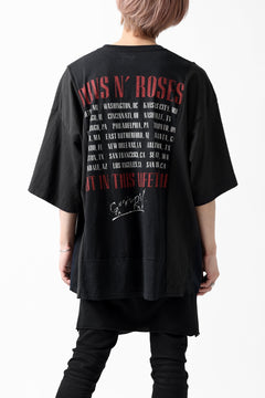 画像をギャラリービューアに読み込む, CHANGES VINTAGE REMAKE MULTI PANEL S-S TEE (BLACK #a)