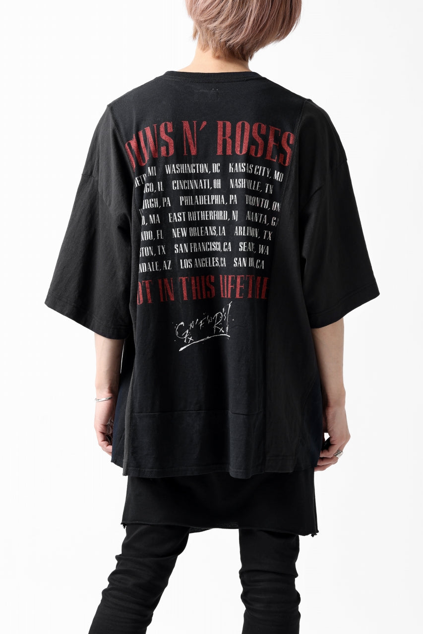 画像をギャラリービューアに読み込む, CHANGES VINTAGE REMAKE MULTI PANEL S-S TEE (BLACK #a)
