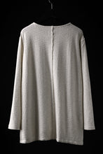 Load image into Gallery viewer, ISAMU KATAYAMA BACKLASH RANDOM PILE FABRIC LONG SLEEVE CUT & SEWN (BEIGE)