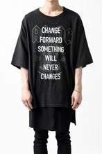 画像をギャラリービューアに読み込む, CHANGES VINTAGE REMAKE MULTI PANEL S-S TEE (BLACK #b)