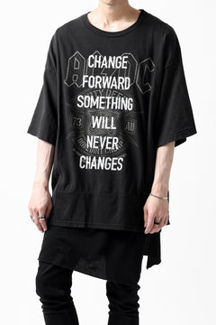 画像をギャラリービューアに読み込む, CHANGES VINTAGE REMAKE MULTI PANEL S-S TEE (BLACK #b)
