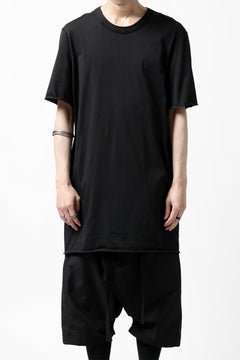 画像をギャラリービューアに読み込む, 11 BY BORIS BIDJAN SABERI SHORT SLEEVE TEE &quot;T-S1B-F1101&quot; / OBJECT DYED (BLACK)