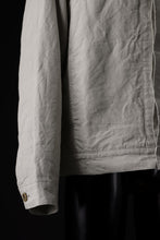 画像をギャラリービューアに読み込む, CAPERTICA BIG JEAN JACKET Ⅱ / SUPER HIGH DENSITY LINEN (KINARI)