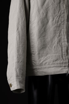 Load image into Gallery viewer, CAPERTICA BIG JEAN JACKET Ⅱ / SUPER HIGH DENSITY LINEN (KINARI)