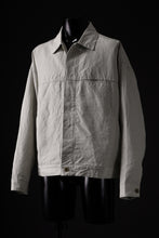 Load image into Gallery viewer, CAPERTICA BIG JEAN JACKET Ⅱ / SUPER HIGH DENSITY LINEN (KINARI)
