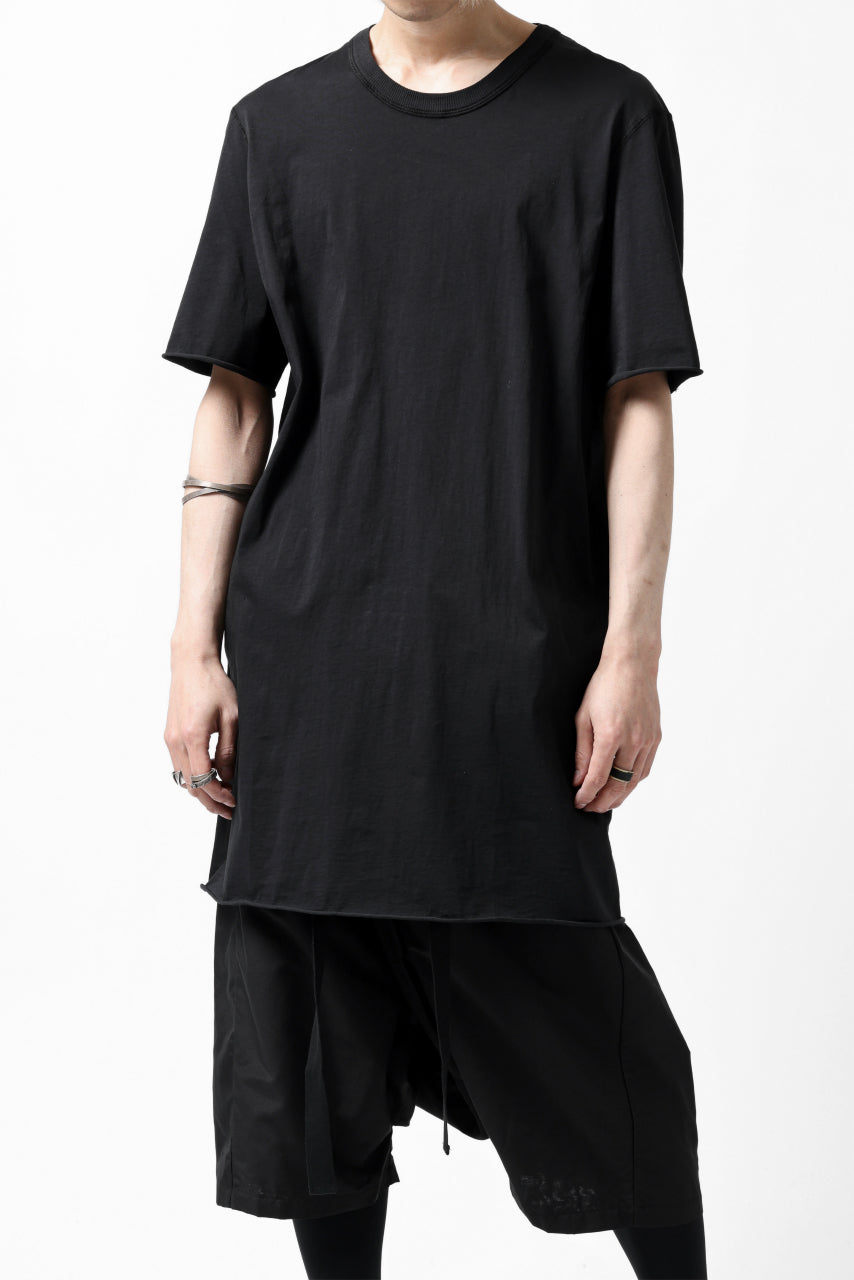 画像をギャラリービューアに読み込む, 11 BY BORIS BIDJAN SABERI SHORT SLEEVE TEE &quot;T-S1B-F1101&quot; / OBJECT DYED (BLACK)