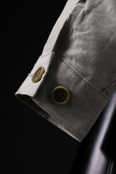 Load image into Gallery viewer, CAPERTICA BIG JEAN JACKET Ⅱ / SUPER HIGH DENSITY LINEN (KINARI)